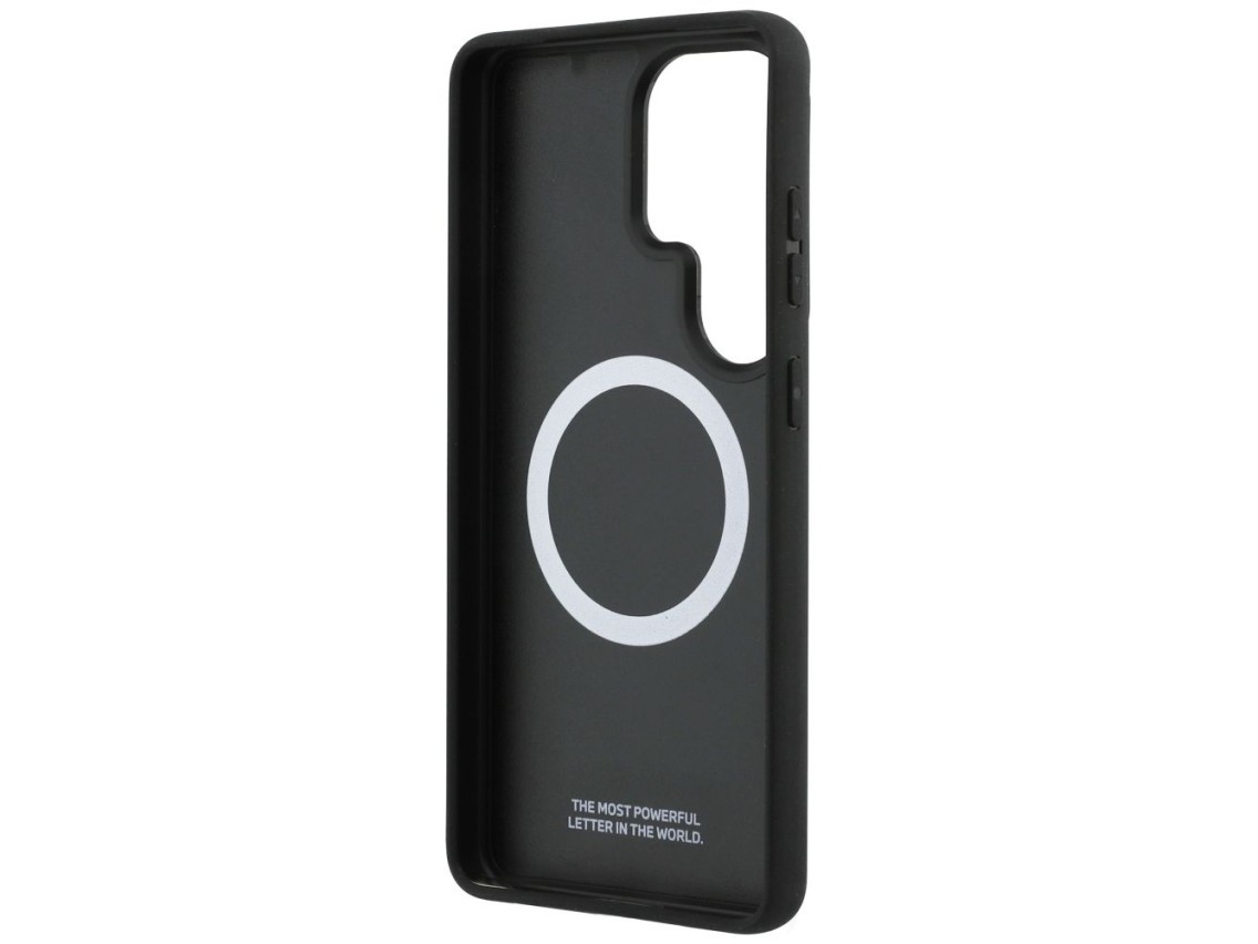Funda BMW M Kevlar con logo MagSafe para Samsung Galaxy S26 Ultra - Negra