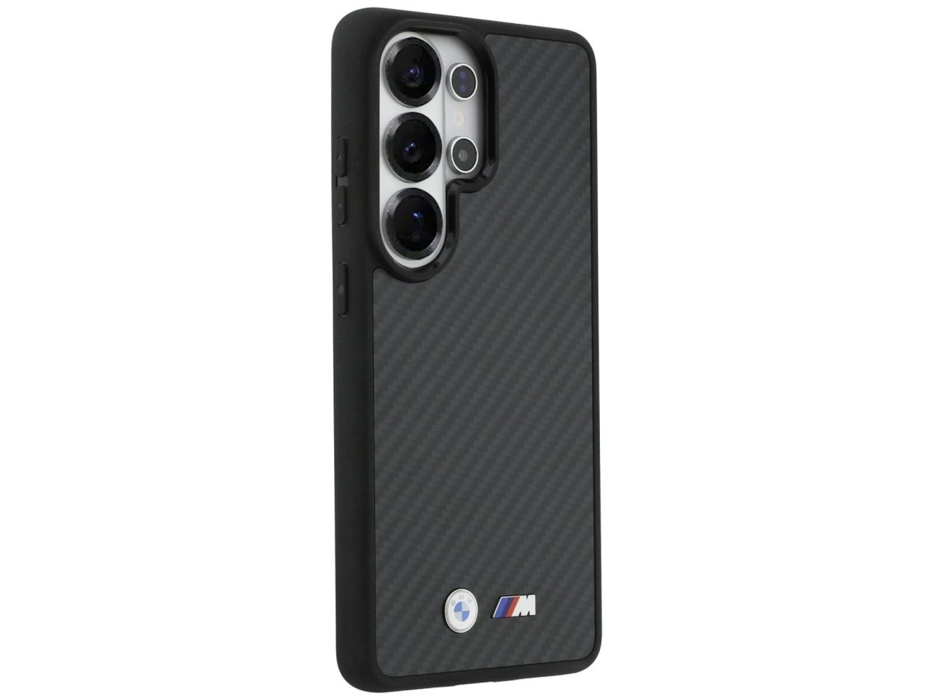 Funda BMW M Kevlar con logo MagSafe para Samsung Galaxy S26 Ultra - Negra