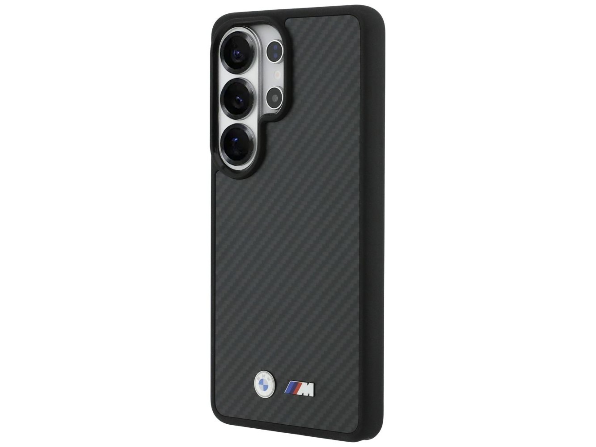 Funda BMW M Kevlar con logo MagSafe para Samsung Galaxy S26 Ultra - Negra