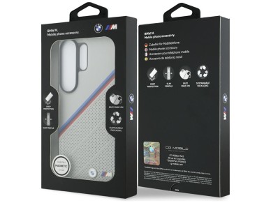 BMW Tricolor Metal Logo MagSafe Case for Samsung Galaxy S26 Ultra - Gray BMW Tricolor Metal Logo MagSafe Case for Samsung Galaxy S26 Ultra - Gray