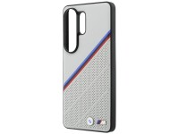 BMW Tricolor Metal Logo MagSafe Case for Samsung Galaxy S26 Ultra - Gray BMW Tricolor Metal Logo MagSafe Case for Samsung Galaxy S26 Ultra - Gray