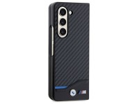 BMW Leather Carbon case for Samsung Galaxy Z Fold 5 - black BMW Leather Carbon case for Samsung Galaxy Z Fold 5 - black