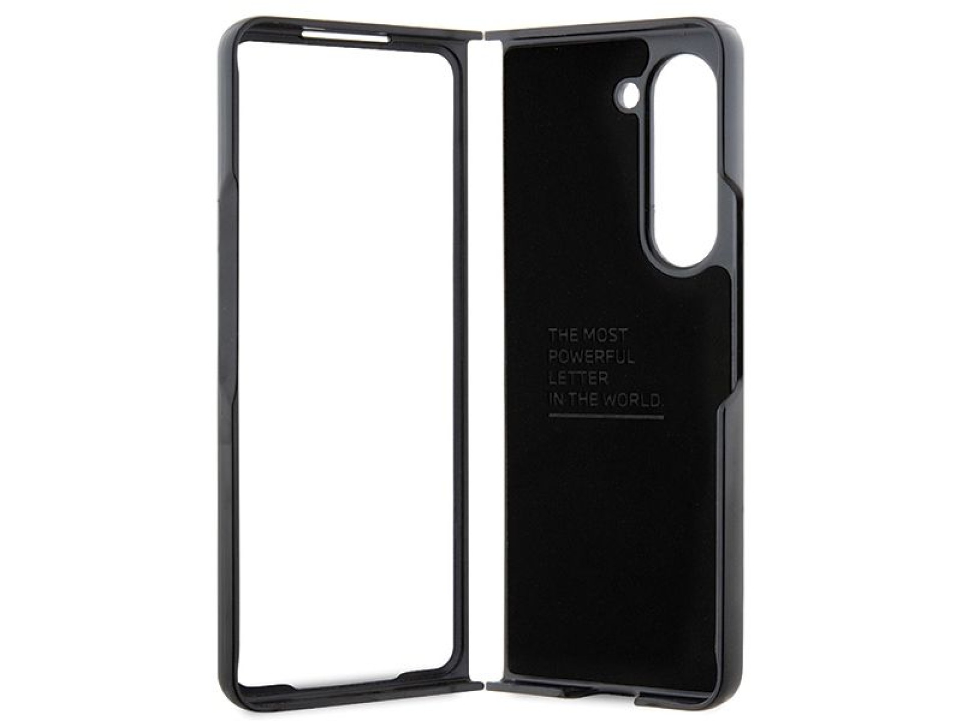 BMW Leather Carbon case for Samsung Galaxy Z Fold 5 - black