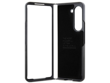 BMW Leather Carbon case for Samsung Galaxy Z Fold 5 - black BMW Leather Carbon case for Samsung Galaxy Z Fold 5 - black
