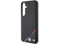 BMW Carbon Tricolor Line MagSafe Case for Samsung Galaxy S24+ - Black BMW Carbon Tricolor Line MagSafe Case for Samsung Galaxy S24+ - Black
