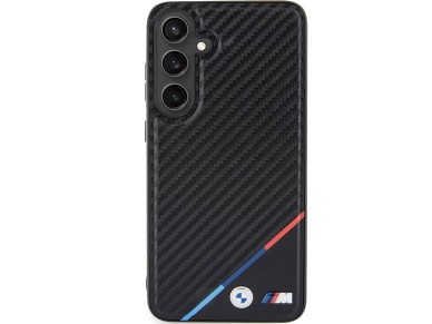 Funda BMW Carbon Tricolor Line MagSafe para Samsung Galaxy S24+ - Negra Funda BMW Carbon Tricolor Line MagSafe para Samsung Galaxy S24+ - Negra