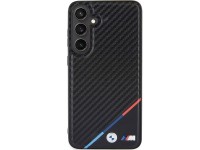 BMW Carbon Tricolor Line MagSafe Case for Samsung Galaxy S24+ - Black BMW Carbon Tricolor Line MagSafe Case for Samsung Galaxy S24+ - Black