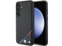 BMW Carbon Tricolor Line MagSafe Case for Samsung Galaxy S24+ - Black BMW Carbon Tricolor Line MagSafe Case for Samsung Galaxy S24+ - Black