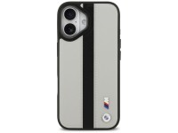 Funda MagSafe BMW M con logotipo de franja perforada para iPhone 17 - Gris Funda MagSafe BMW M con logotipo de franja perforada para iPhone 17 - Gris