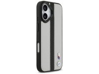 Funda MagSafe BMW M con logotipo de franja perforada para iPhone 17 - Gris Funda MagSafe BMW M con logotipo de franja perforada para iPhone 17 - Gris