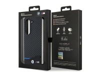 BMW Leather Carbon case for Samsung Galaxy Z Fold 5 - black BMW Leather Carbon case for Samsung Galaxy Z Fold 5 - black