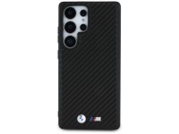 Capa MagSafe em couro e fibra de carbono da BMW para Samsung Galaxy S25 Ultra - Preta Capa MagSafe em couro e fibra de carbono da BMW para Samsung Galaxy S25 Ultra - Preta