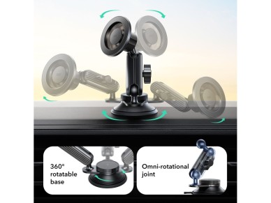 ESR OmniLock MagSafe Cockpit Car Mount - Black ESR OmniLock MagSafe Cockpit Car Mount - Black