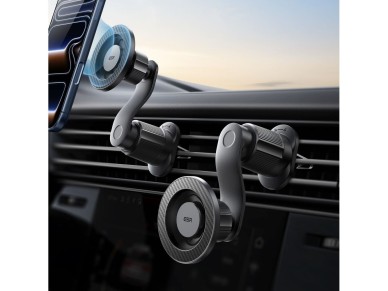 Soporte para rejilla de ventilaci�n de coche ESR OmniLock MagSafe - Negro