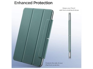 ESR Rebound Magnetic Case for iPad Air 10.9" (2020/2022) - Green ESR Rebound Magnetic Case for iPad Air 10.9" (2020/2022) - Green