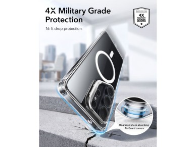 ESR Classic Hybrid Kickstand MagSafe Case for Samsung Galaxy S26 Ultra - Clear ESR Classic Hybrid Kickstand MagSafe Case for Samsung Galaxy S26 Ultra - Clear