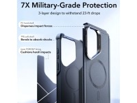 Funda ESR Cyber ??Tough con soporte MagSafe para Samsung Galaxy S26 Ultra - Negra Funda ESR Cyber ??Tough con soporte MagSafe para Samsung Galaxy S26 Ultra - Negra
