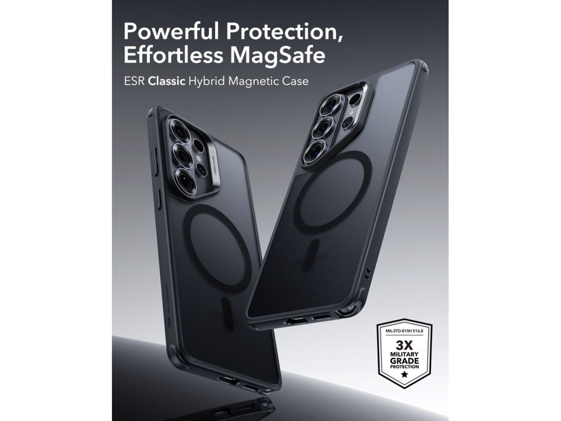 Capa ESR Classic Hybrid MagSafe para Samsung Galaxy S26 Ultra - Preta