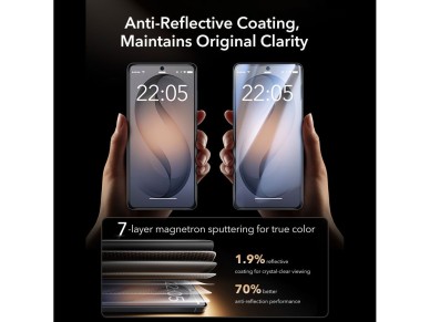 Protector de pantalla de vidrio templado ESR UltraFit Armorite Pro para Samsung Galaxy S26 Ultra