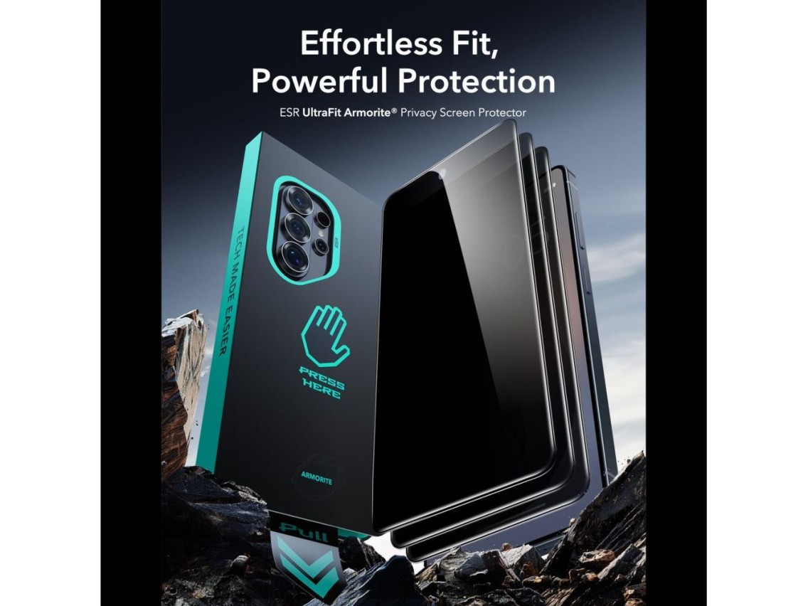 ESR UltraFit Armorite Privacy Tempered Glass for Samsung Galaxy S26 Ultra