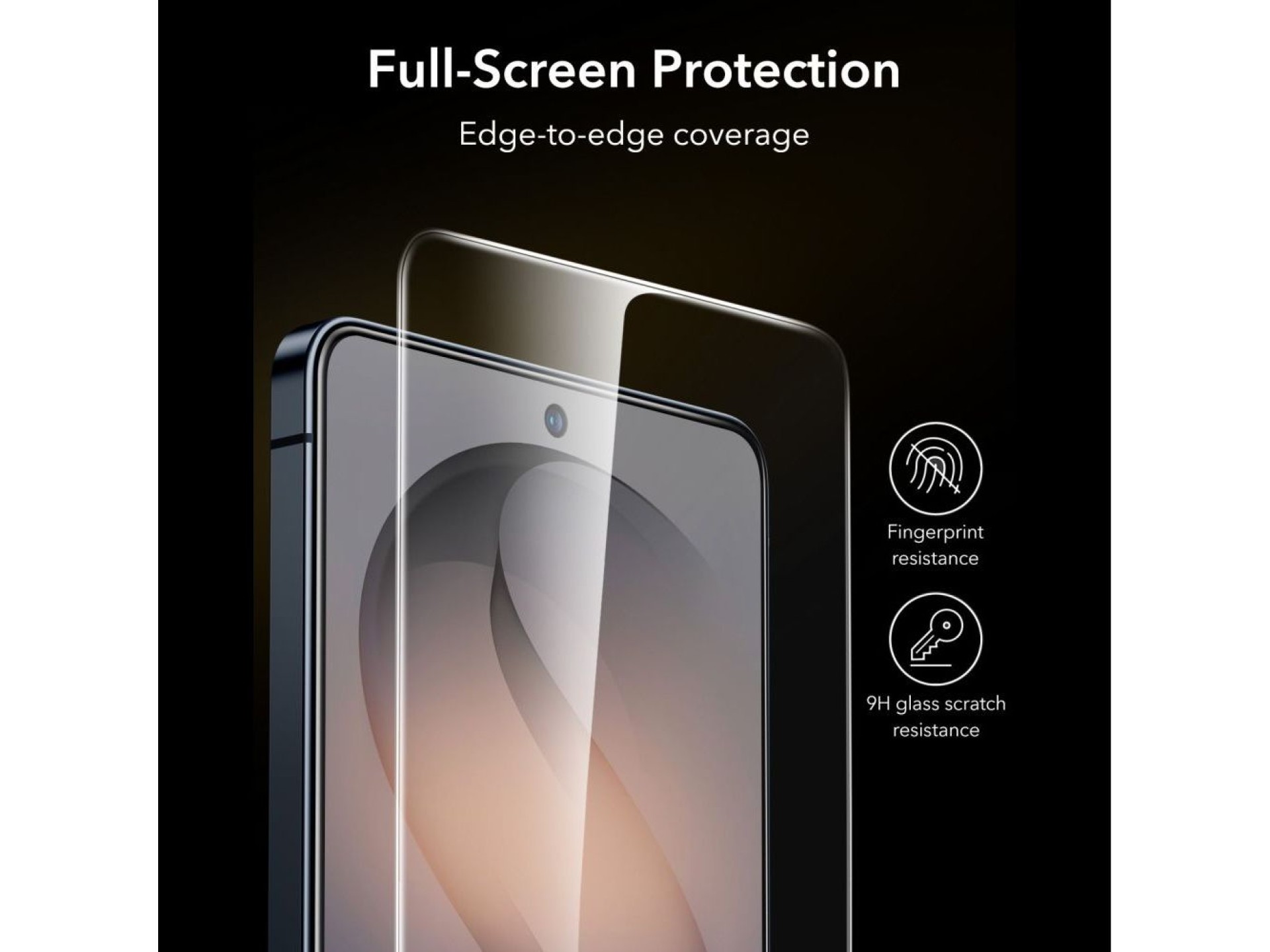 Protector de pantalla de vidrio templado ESR UltraFit Armorite Pro para Samsung Galaxy S26 Ultra