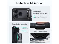 Capa MagSafe com suporte ESR Cyber ??para iPhone 17 Pro - Preta Capa MagSafe com suporte ESR Cyber ??para iPhone 17 Pro - Preta