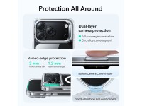 Capa MagSafe ESR Classic Hybrid com suporte para iPhone 17 Pro - Transparente Capa MagSafe ESR Classic Hybrid com suporte para iPhone 17 Pro - Transparente