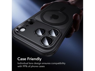 ESR Armorite Camera Protector for iPhone 14 Pro / Pro Max / 15 Pro / Pro Max / 16 Pro / Pro Max / 17 ESR Armorite Camera Protector for iPhone 14 Pro / Pro Max / 15 Pro / Pro Max / 16 Pro / Pro Max / 17