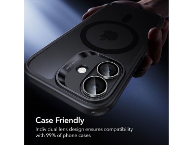 ESR Armorite Camera Cover for iPhone 16 / 16 Plus / 17 - Transparent ESR Armorite Camera Cover for iPhone 16 / 16 Plus / 17 - Transparent