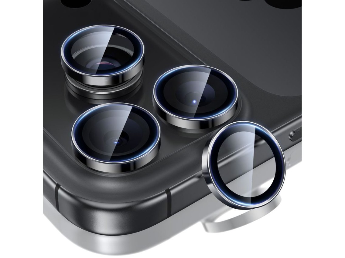 Protetor de câmera ESR Armorite para iPhone 14 Pro / Pro Max / 15 Pro / Pro Max / 16 Pro / Pro Max /