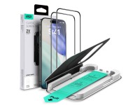 Kit com 2 pel�culas de vidro temperado ESR UltraFit para iPhone 17 Pro - transparente