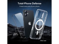 Juego de fundas ESR Classic Hybrid MagSafe + cristal templado para iPhone 17 - Transparente Juego de fundas ESR Classic Hybrid MagSafe + cristal templado para iPhone 17 - Transparente