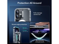 Juego de fundas ESR Classic Hybrid MagSafe + cristal templado para iPhone 17 - Transparente Juego de fundas ESR Classic Hybrid MagSafe + cristal templado para iPhone 17 - Transparente