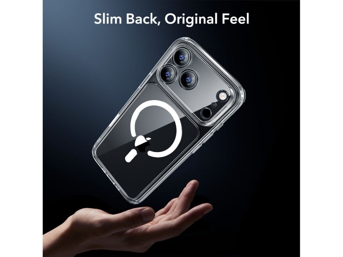 ESR Classic Hybrid MagSafe + Tempered Glass Set for iPhone 17 Pro Max - Clear