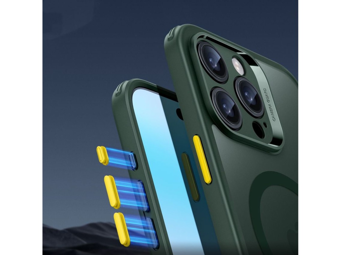 Capa ESR Classic Pro Set Halolock MagSafe para iPhone 16 Pro Max - Verde