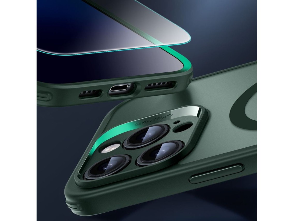 Capa ESR Classic Pro Set Halolock MagSafe para iPhone 16 Pro Max - Verde