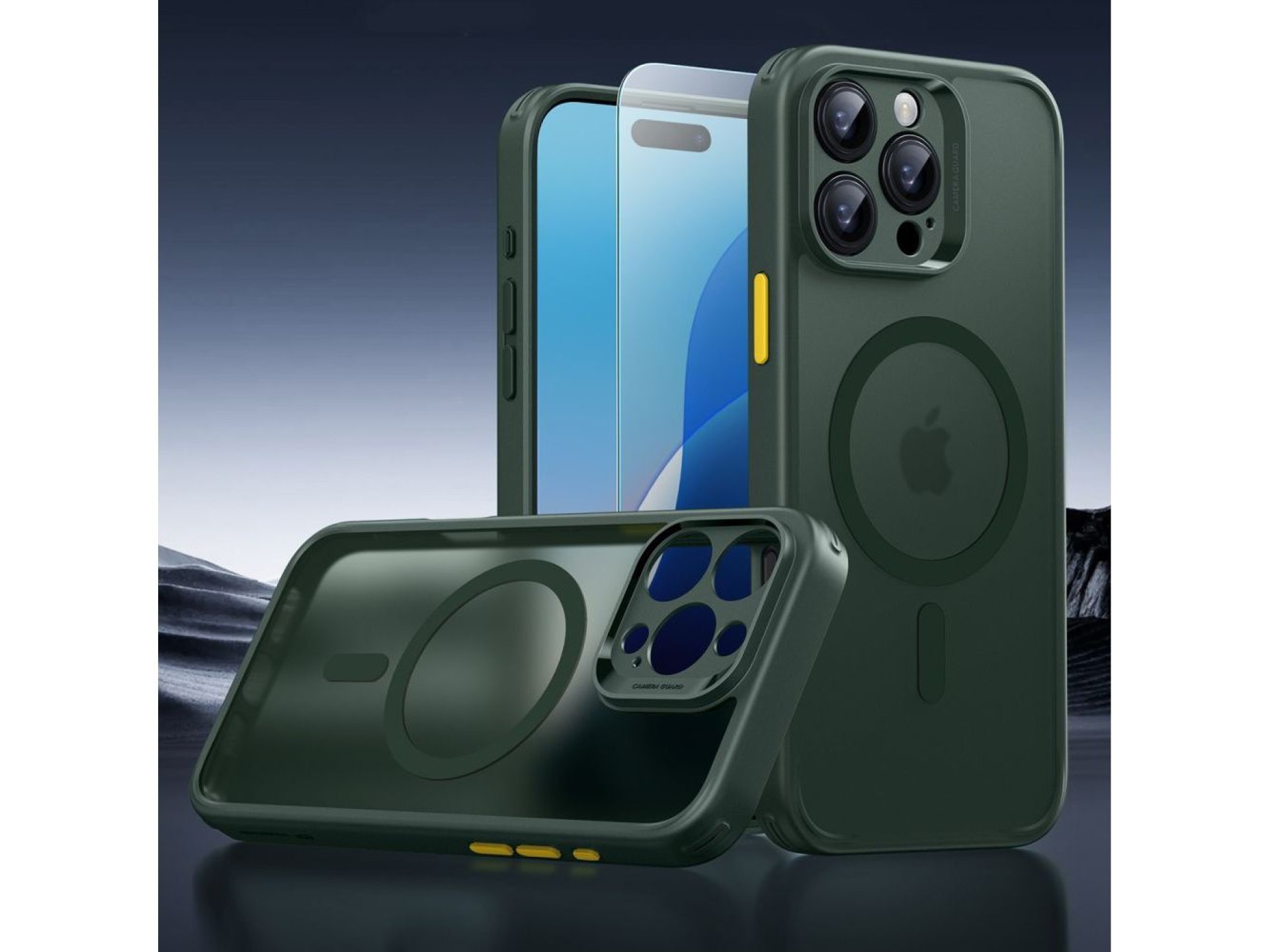 Capa ESR Classic Pro Set Halolock MagSafe para iPhone 16 Pro Max - Verde