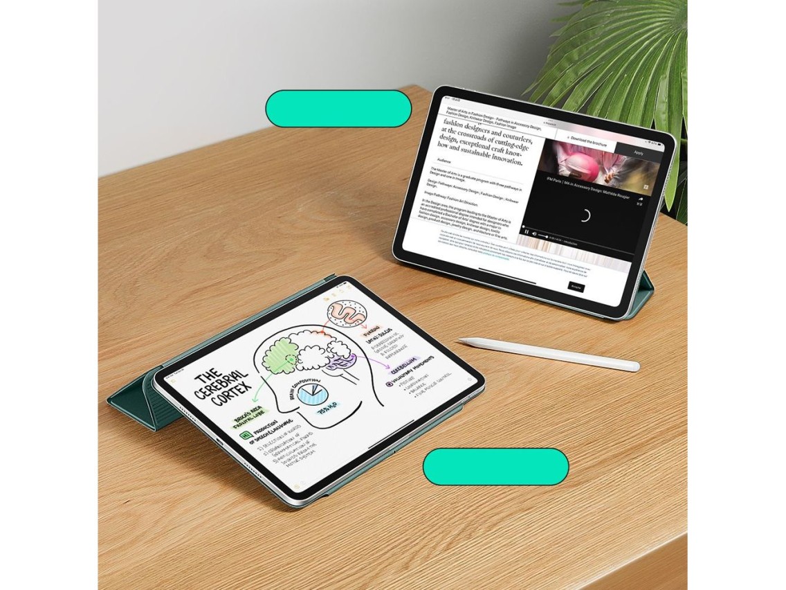 Capa magnética ESR Rebound para iPad Pro 12,9” 2020/2021/2022 / iPad Air 13” 2024/2025 - Verde