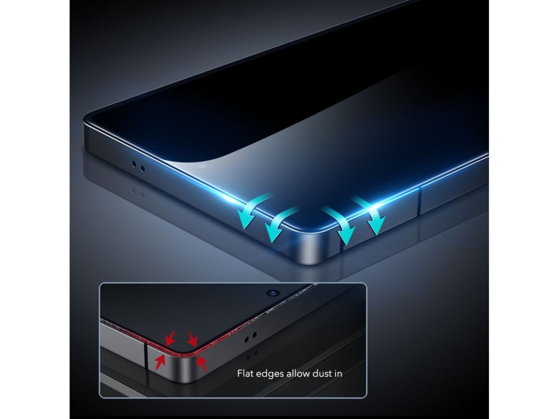 ESR Tempered Glass Privacy Glass on Samsung Galaxy S25 Ultra