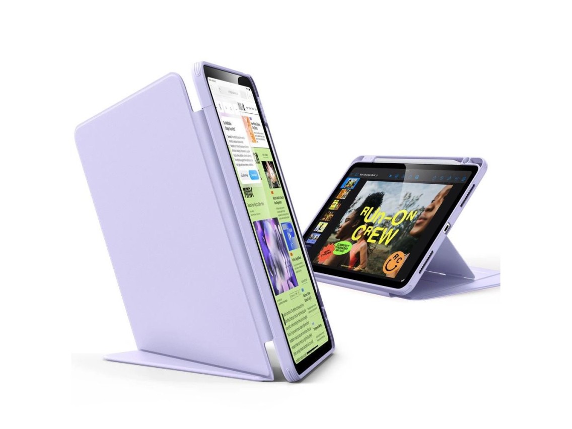 ESR Flip Hybrid Case for iPad 10.9" (2020/2022) / 11" (2024/2025/2026) - Purple