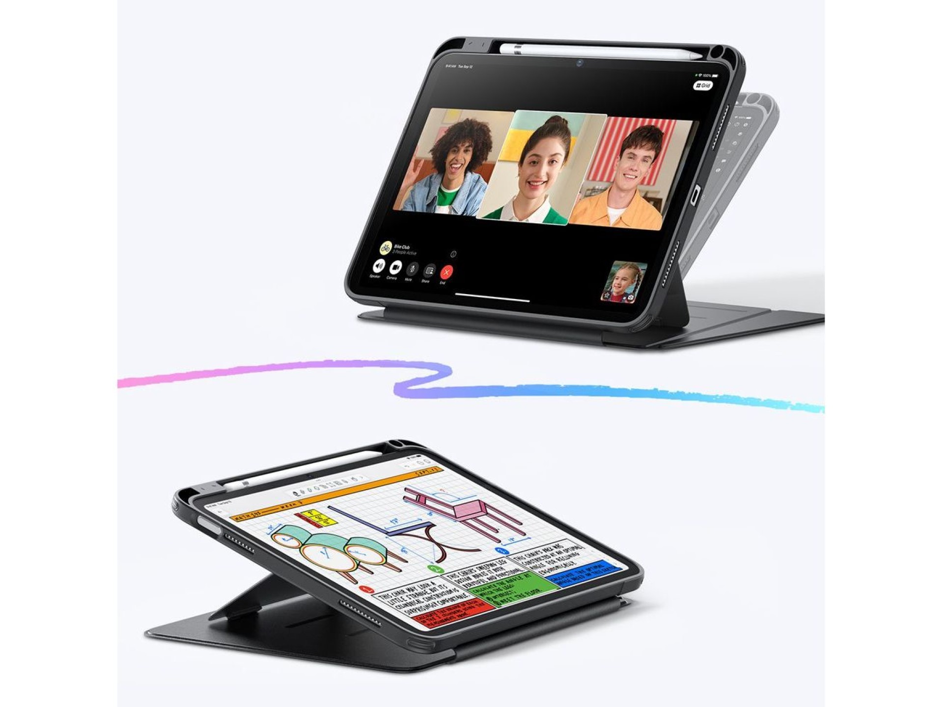 ESR Flip Hybrid Case for iPad 10.9