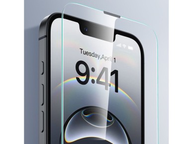 ESR UltraFit Tempered Glass 2-pack case for iPhone 13 / 13 Pro / 14 / 16e / 17e ESR UltraFit Tempered Glass 2-pack case for iPhone 13 / 13 Pro / 14 / 16e / 17e