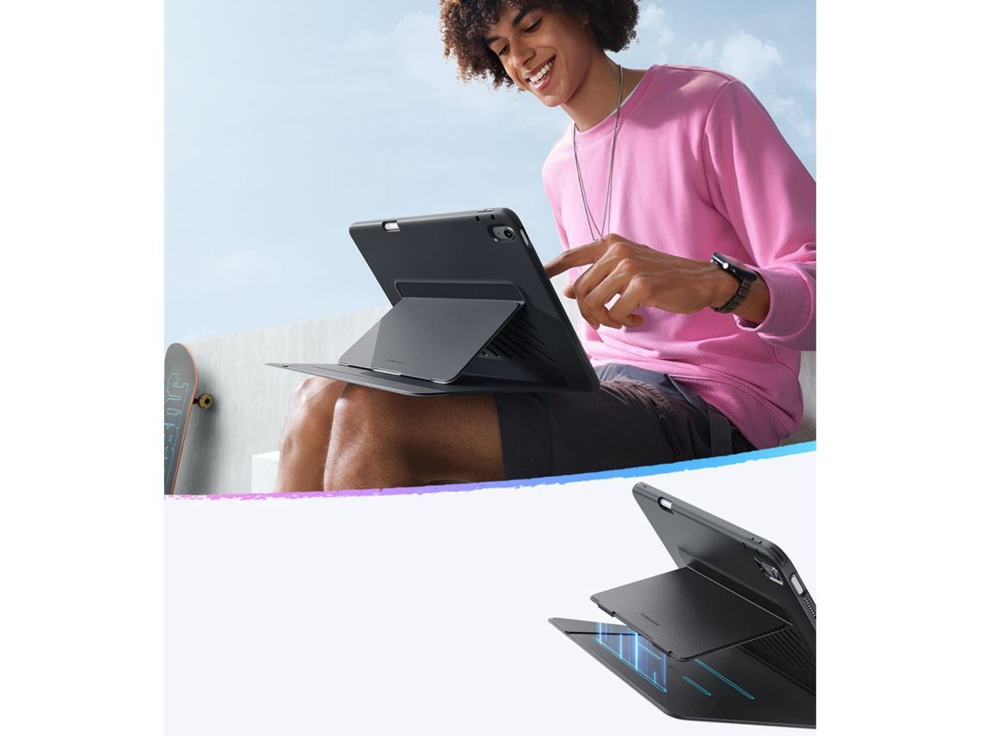 ESR Flip Hybrid Case for iPad Air 13