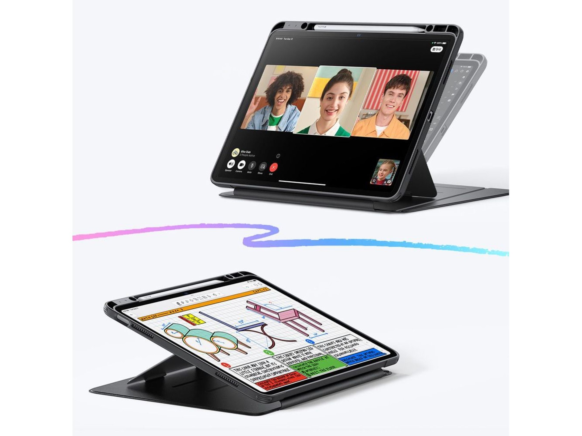 ESR Flip Hybrid Case for iPad Air 13