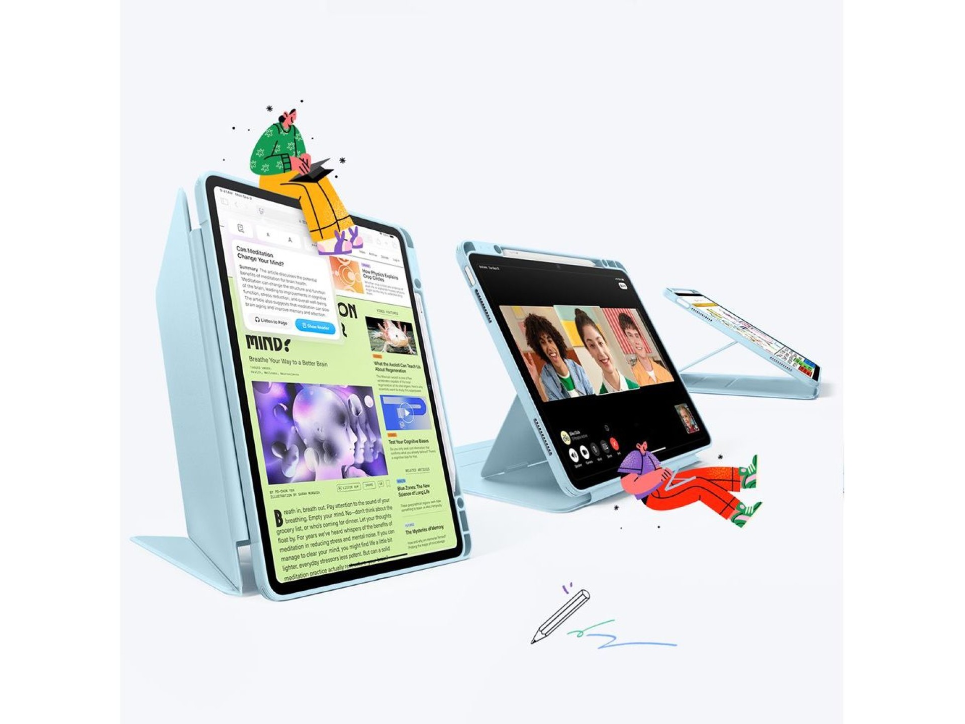 ESR Flip Hybrid Case for iPad Air 13
