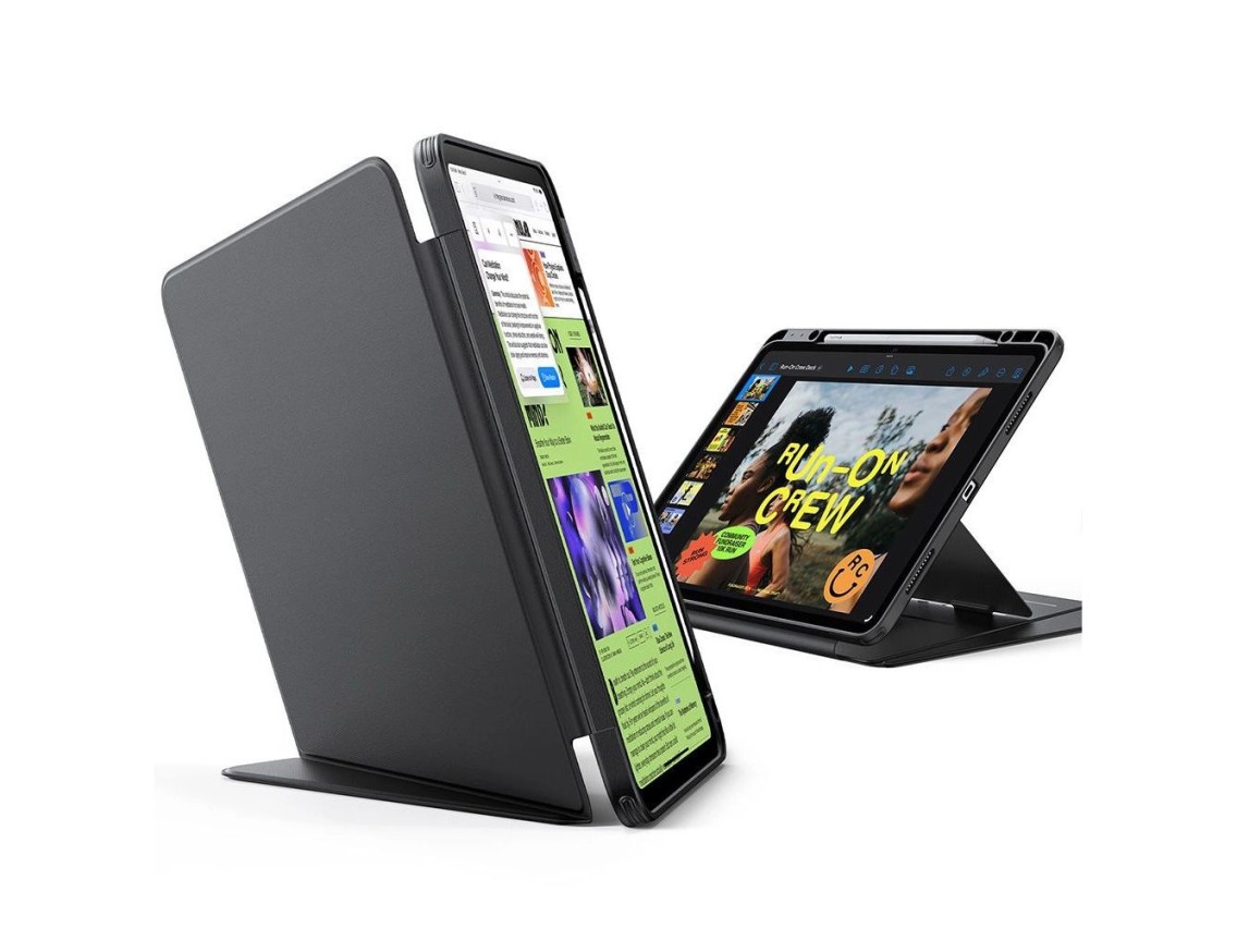 ESR Flip Hybrid Case for iPad Air 13" (2024/2025/2026) - Black