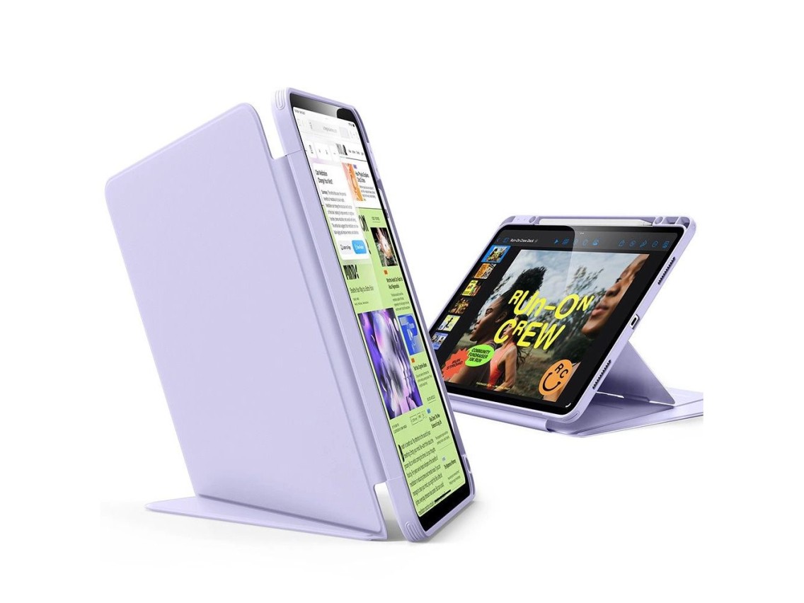 ESR Flip Hybrid Case for iPad Air 13" (2024/2025/2026) - Purple