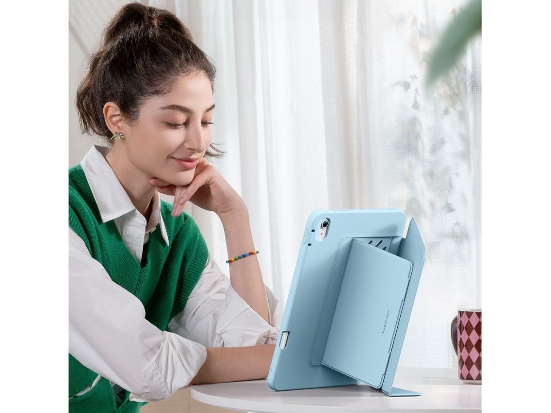 ESR Flip Hybrid Case for iPad Air 13" (2024/2025/2026) - Blue