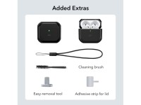 ESR Orbit Halolock MagSafe case for Apple AirPods 4 - black ESR Orbit Halolock MagSafe case for Apple AirPods 4 - black