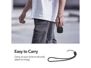 ESR Orbit Halolock MagSafe case for Apple AirPods 4 - black